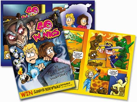40 Winks Promotional Comic